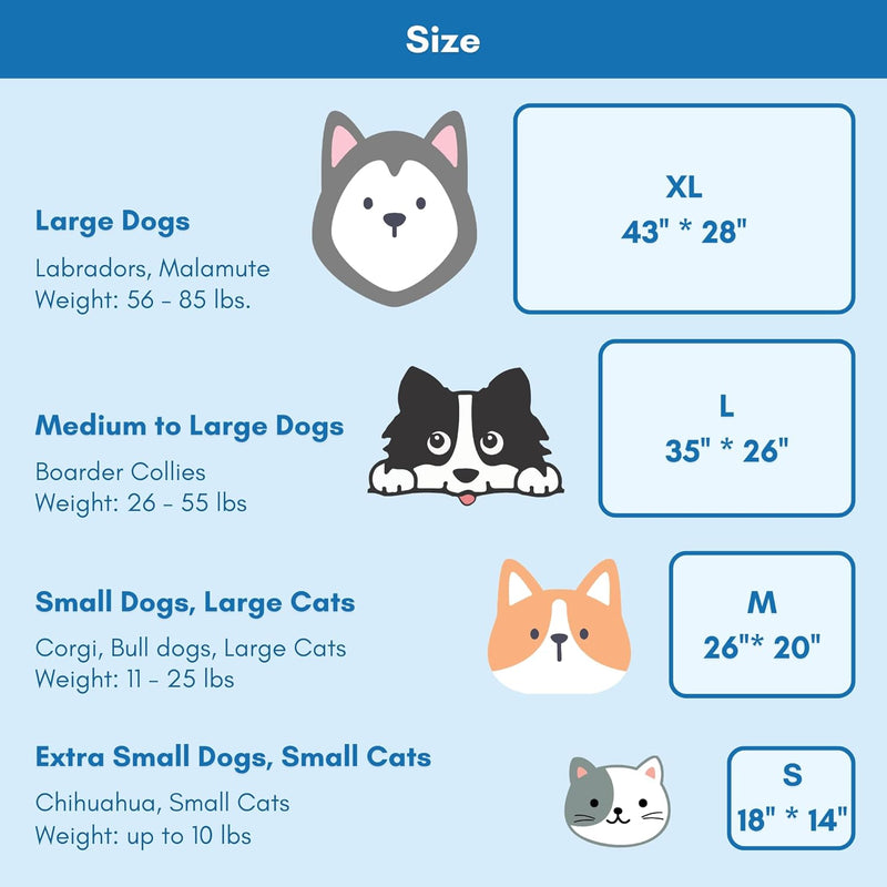 Cat Cooling Water Bed Ice Mat — Summer Sleeping Pad