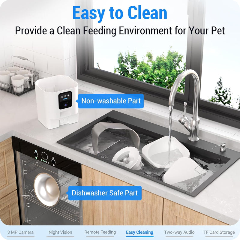 Smart Automated Pet Treat Dispenser with Camera