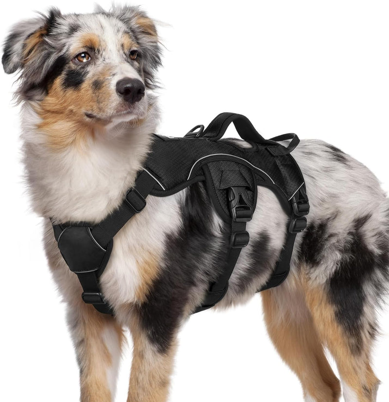No-Pull Padded Dog Harness — Escape Proof, Reflective
