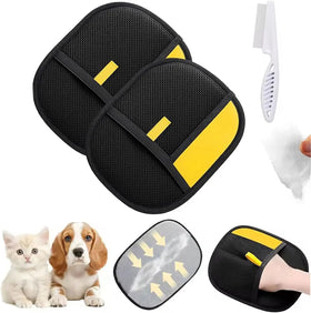 Pet Grooming & Deshedding Glove | Dog & Cat Hair Remover LUSHYLIFE