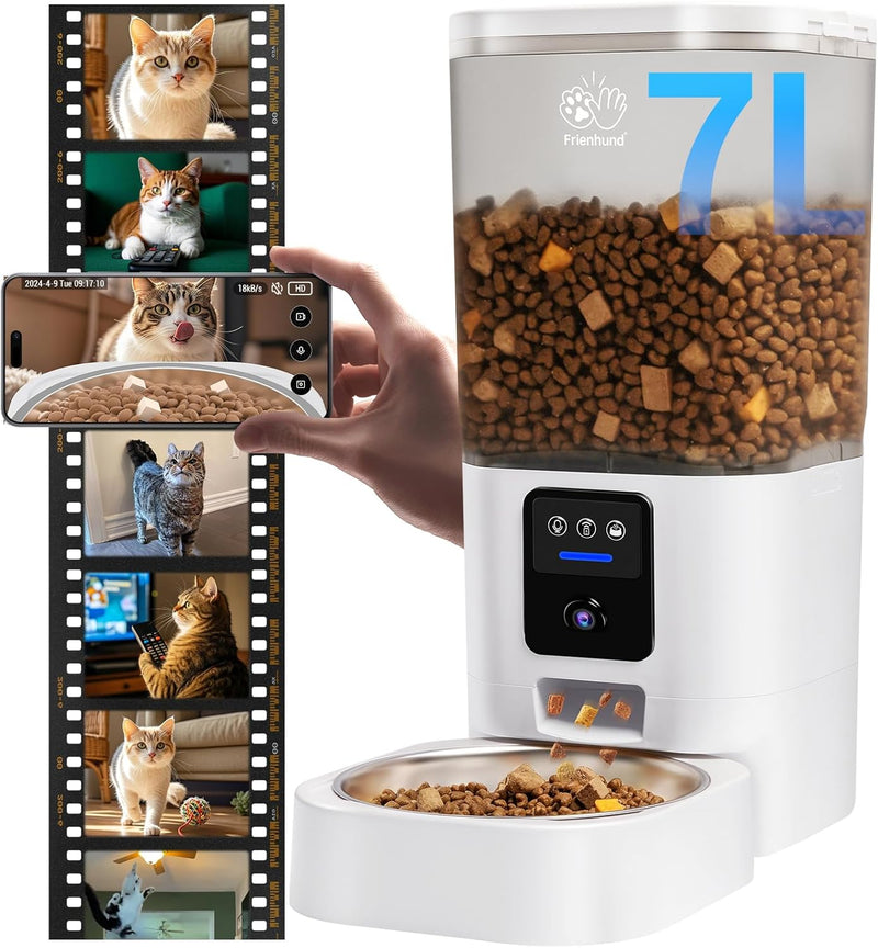 Smart Automated Pet Treat Dispenser with Camera
