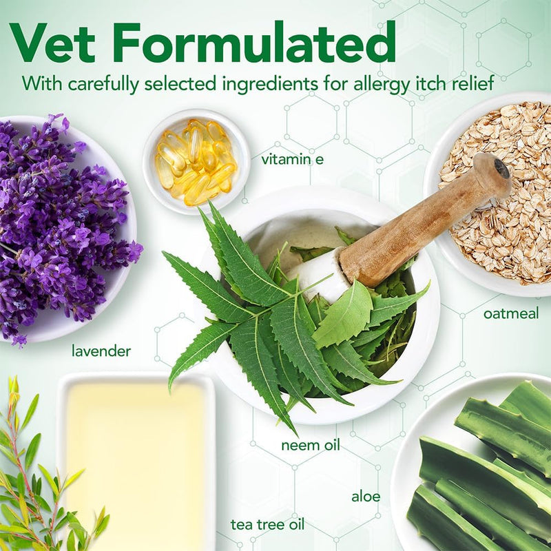 Anti-Itch Oatmeal Pet Shampoo — Skin Relief Formula