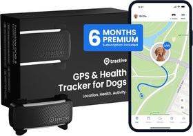 GPS Pet Tracker Collar Attachment — Real-Time Location App LUSHYLIFE