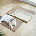 Cat Scratch Mat — Sisal Rope Floor Scratcher Pad LUSHYLIFE