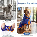 Dog Bathrobe & Microfiber Drying Towel Coat LUSHYLIFE