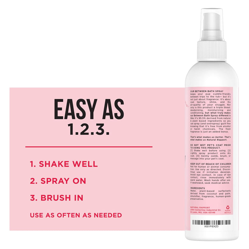 Dog & Cat Cologne Deodorant Spray — Long-Lasting Scent