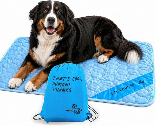 Self-Cooling Gel Dog Mat — No Electricity Needed