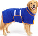 Dog Bathrobe & Microfiber Drying Towel Coat
