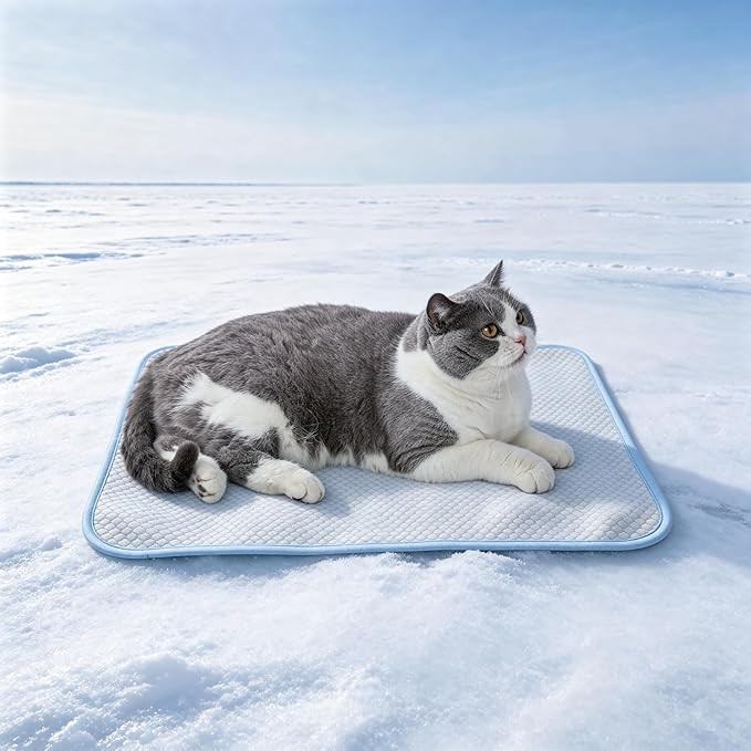 Cat Cooling Water Bed Ice Mat — Summer Sleeping Pad