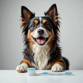 Pet Toothbrush & Toothpaste Kit — Dental Care Set — deshedding brush for dogs