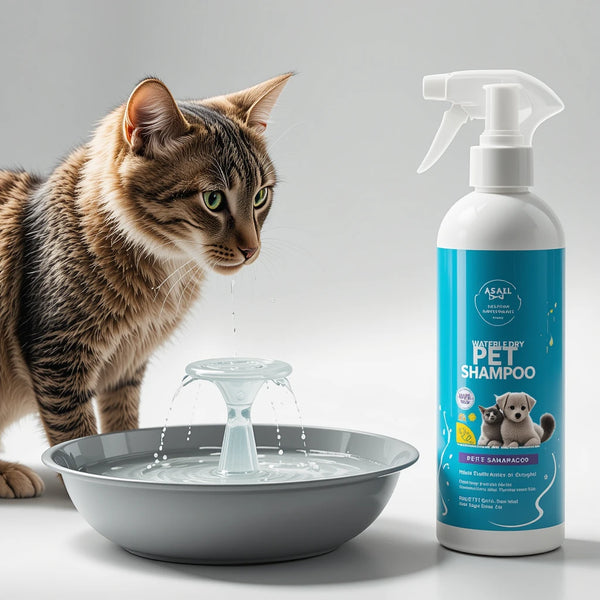 Waterless Dry Pet Shampoo Spray — Quick Clean No Rinse